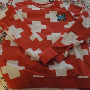 Long sleeves sweat shirt